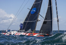 Globe. Premier test pour les concurrents, Crédit Mutuel en tête