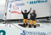 Class40. Cédric Chateau et Guillaume Pirouelle (Seafrigo – Sogestran) victorieux sur la 40’ Malouine