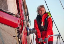 Catherine Chabaud, première femme à boucler un tour du monde en solitaire, nommée ministre de la Mer