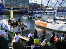 Transat Café L’Or. Les 42 Class40 feront escale à La Corogne