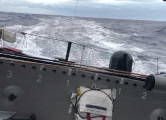 Transat Café l’Or. Tempête en Atlantique