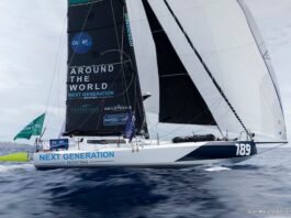 Globe40. Avarie de gréement pour l’équipage allemand, duel en tête