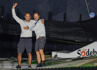 Transat Café l’Or. Thomas Coville et Benjamin Schwartz, deuxièmes en ULTIM : “On s’est éclatés !’