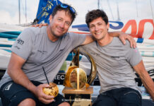 Transat Café l’Or. Belle victoire de Guillaume Pirouelle et Cédric Chateau (Seafrigo-Sogestran) 7minutes devant Corentin Douguet et Axel Tréhin