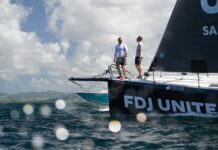 Transat Café l’Or. Fabrice Amedeo et Andreas Baden manquent de peu la dernière place en IMOCA