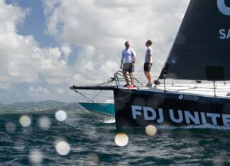 Transat Café l’Or. Fabrice Amedeo et Andreas Baden manquent de peu la dernière place en IMOCA