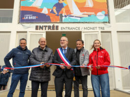 Inauguration de la Maison des skippers à Lorient La Base