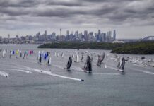 Départ de la 80e édition de la Sydney Hobart, LawConnect en tête