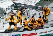 Trophée Jules Verne. L’arrivée de The Famous Project CIC à Brest