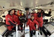 Trophée Jules Verne. Sodebo Ultim 3 établit un nouveau temps de référence au Cap Leeuwin !