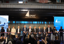 Inauguration de l’usine SolidSail Mast Factory à Lanester