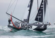 IMOCA. Sam Davies et Nicolas Lunven avec Kojiro sur le nouveal IMOCA DMG MORI