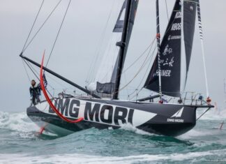 IMOCA. Sam Davies et Nicolas Lunven avec Kojiro sur le nouveal IMOCA DMG MORI