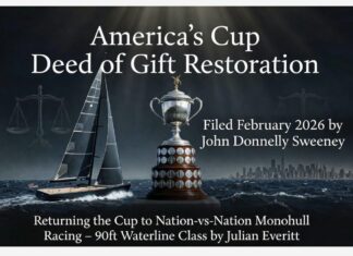 America’s Cup. Plainte au tribunal de New York contre l’America’s Cup Partnership et le Royal New Zealand Yacht Squadron