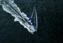 Class40. Achille Nebout avec une belle équipe sur le Spi