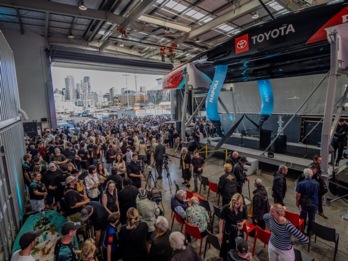 Emirates Team New Zealand AC75 Taihoro