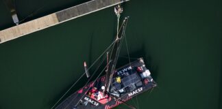 Imoca. L’IMOCA MACSF de Corentin Horeau mis à l’eau