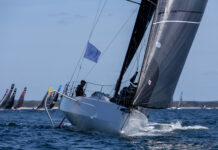 Figaro. Combat au près et belle glisse engagée