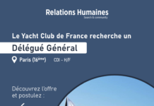 Emploi. Le Yacht Club de France recherche son nouveau Délégué Général !