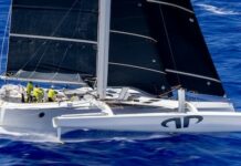 Argo, un nouveau maxi trimaran signé VPLP Design et construit chez Multiplast