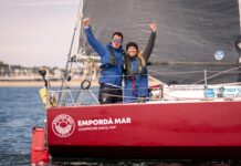 🔒 Mini. Carlos Manera et Chantal Ferrero vainqueurs de la Plastimo Lorient Grand Large, démâtage de Nicomatic