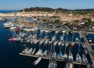 Départ de la 4ème édition de la Paprec 600 Saint-Tropez