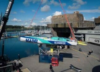 Imoca. Ambrogio Beccaria remet à l’eau son IMOCA Allagrande Mapei