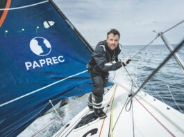 Solitaire du Figaro. Martin Le Pape, skipper du Figaro Paprec : « Je me sens serein »