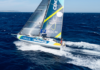 Normandy Channel Race. Mikaël Mergui avec Benoît Hantzperg sur Centrakor Hirsch