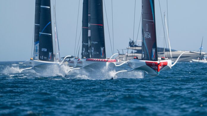 Louis Vuitton 38th America's Cup - Preliminary Regatta Sardinia - Race Day 2