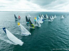 Normandy Channel race. C’est parti pour les 22 Class40 sur un parcours modifié