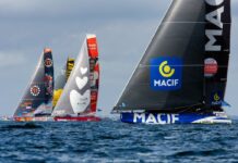 1000 race. 7 IMOCA dans la pétole