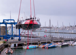 Imoca. Remise à l’eau du « nouveau » Charal 2