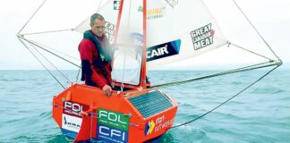 Record. Andrew Bedwell secouru alors qu’il tentait de traverser l’Atlantique à bord de son mini bateau