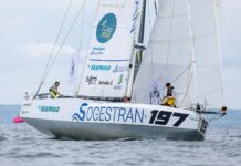 Normandy Channel race. Pirouelle et Ducelier en tête