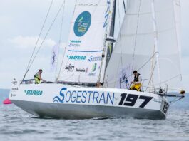 Normandy Channel race. Pirouelle et Ducelier en tête