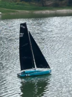 Bateau Class40 RC prêt à naviguer