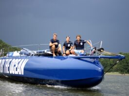 Ocean Race. Paul Meilhat et sa co-skipper Mariana Lobato ont mis à l’eau leur IMOCA à Lorient