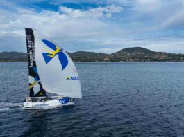 Class40. Marco Guerra largue les amarres depuis Saint-Tropez sur IMAGIN’ACT-SOCOMEC