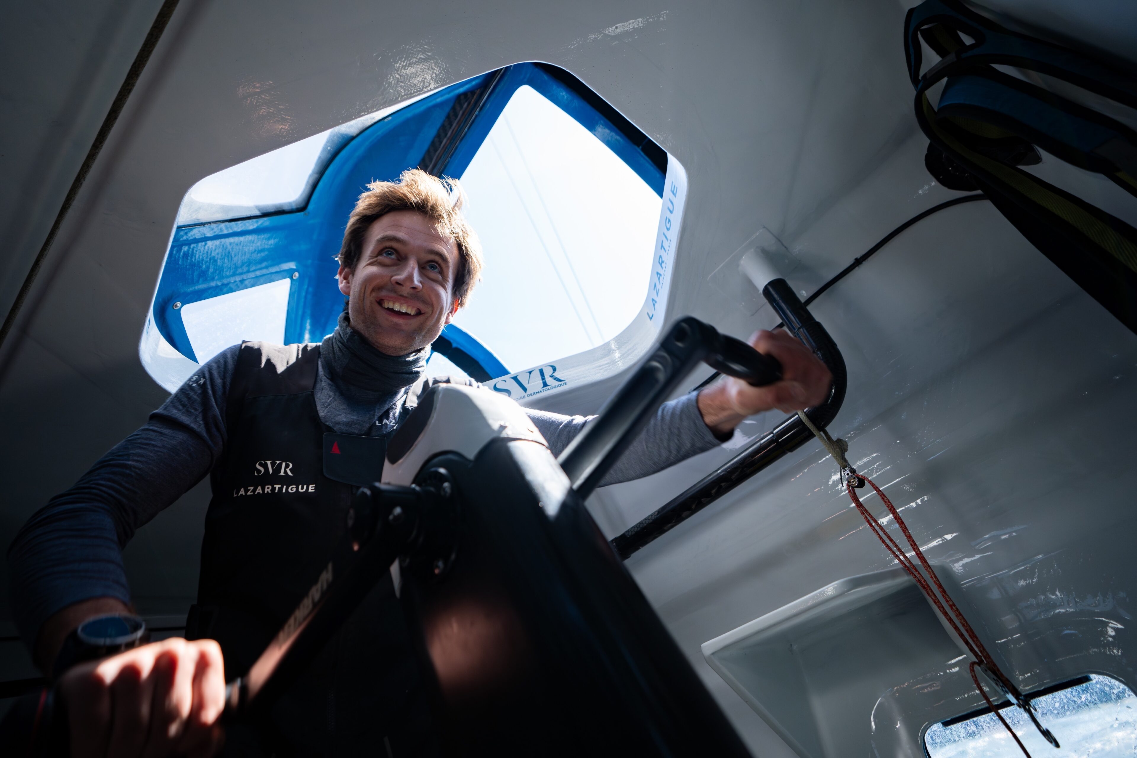 Ultim. Remise à l’eau du Trimaran SVR-Lazartigue